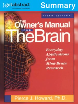 cover image of The Owner's Manual for the Brain (Summary)